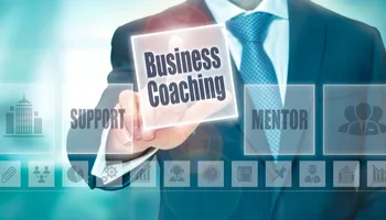 Dwie kobiety podczas rozmowy coachingowej