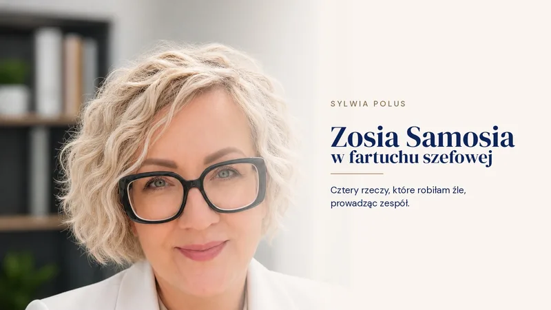 Okładka e-booka „Zosia Samosia w fartuchu szefowej”